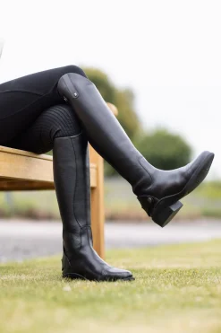 Genève Leder-Reitstiefel