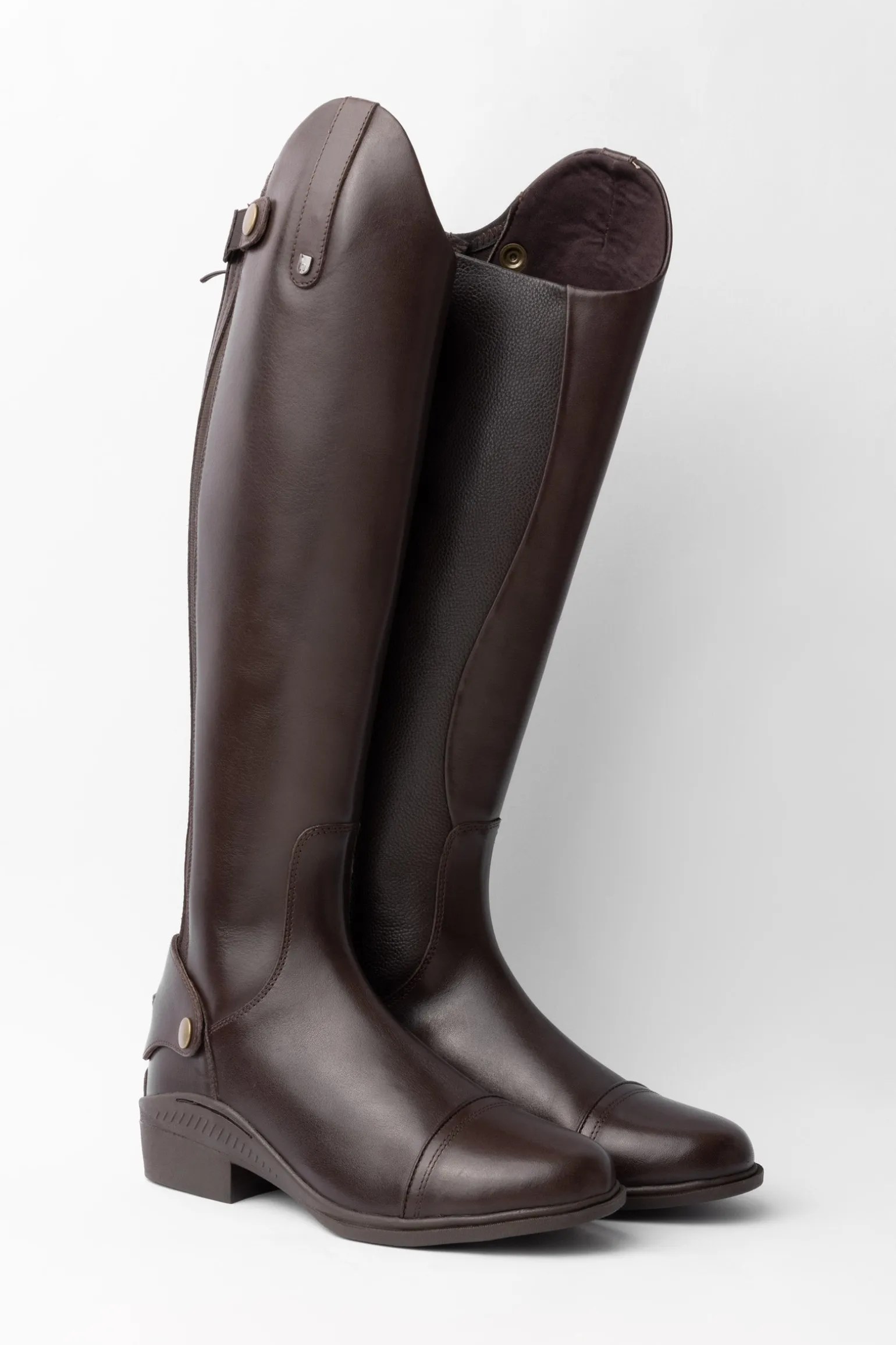 Genève Leder-Reitstiefel