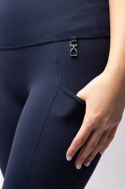 Gillian Damen Reitleggings aus Kompressionsmaterial mit Vollbesatz