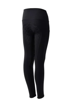 Gillian Kinder Kompressionsreitleggings mit Vollbesatz