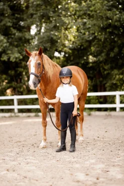 Gillian Kinder Kompressionsreitleggings mit Vollbesatz