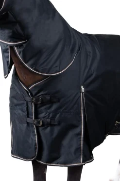 Glasgow Pony Regendecke mit Halsteil, 100g