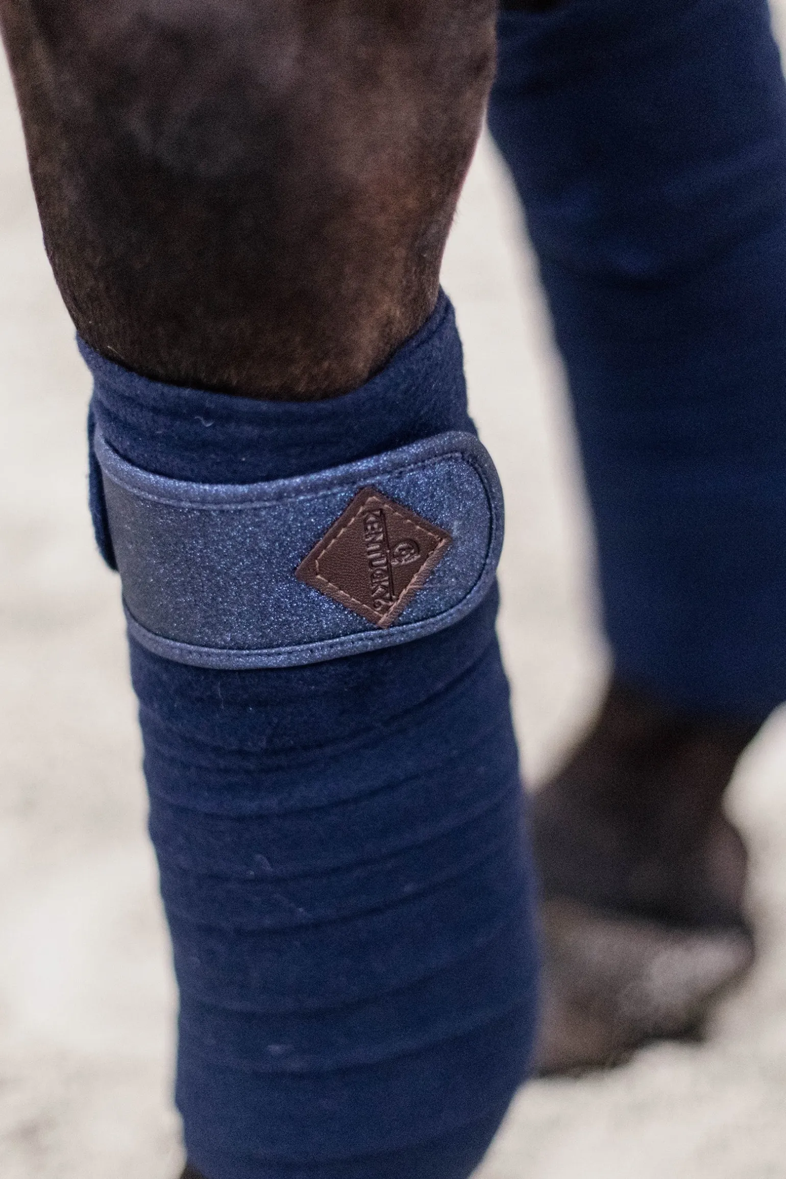 Glitter Polar Fleece Bandagen