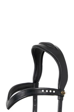 Glory Hackamore Zaum mit Zügeln (System 2), schwarz