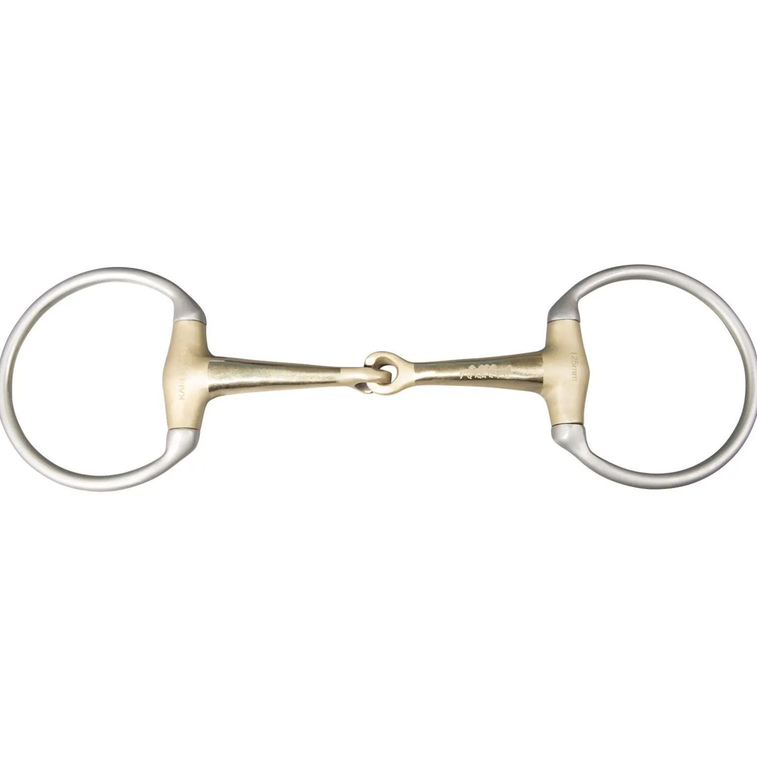 Golden mouth, two part bit