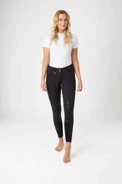 Grand Prix Damen-Vollbesatzreithose mit Silikongrip, UPF 50+