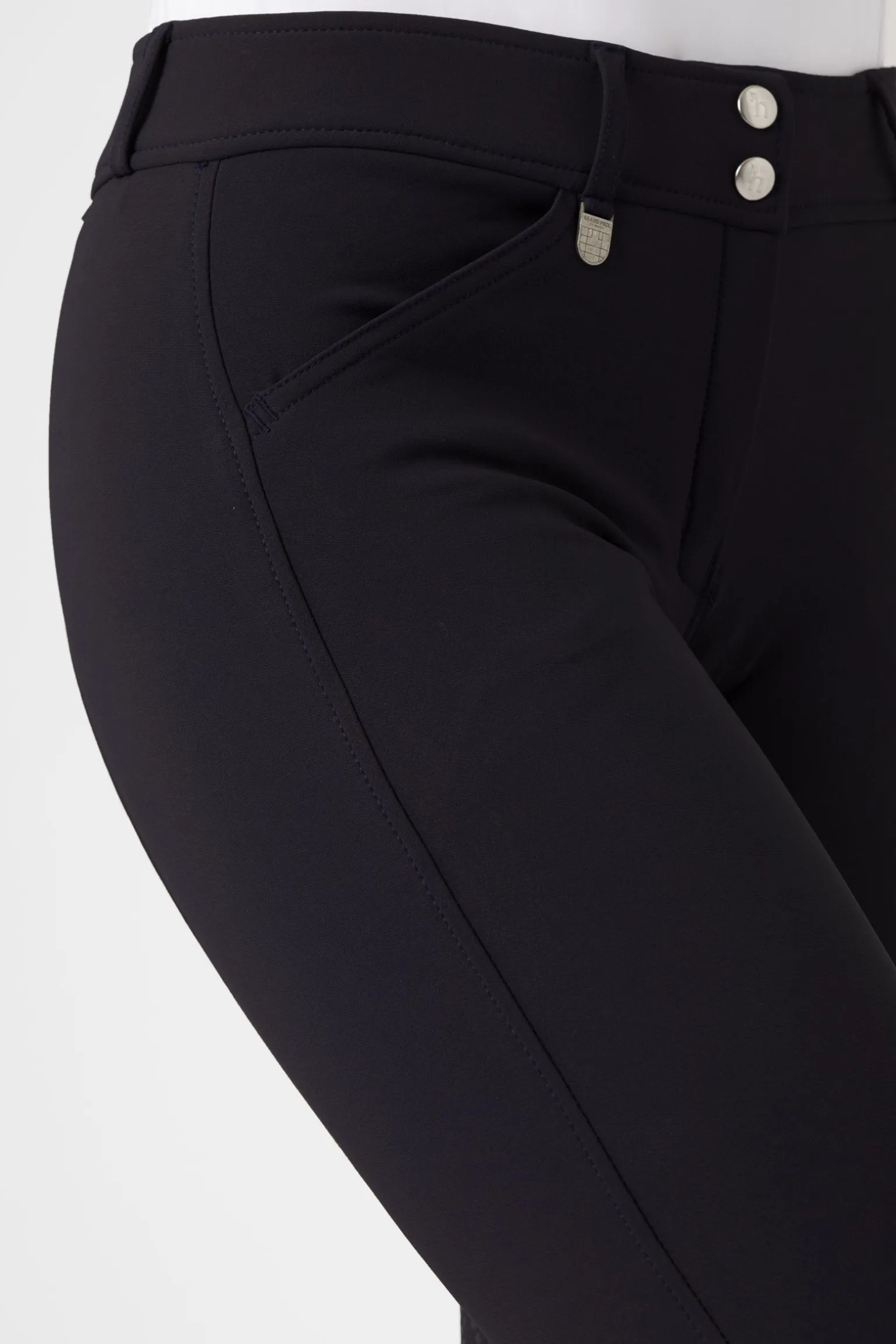 Grand Prix Damen-Vollbesatzreithose mit Silikongrip, UPF 50+