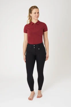 Grand Prix II Damen Reithose mit Kniebesatz