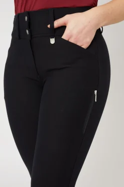 Grand Prix II Damen Reithose mit Kniebesatz