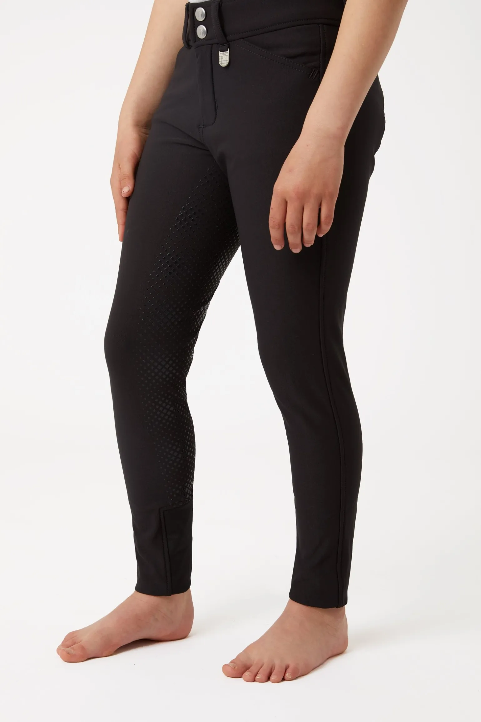 Grand Prix Kinder-Vollbesatzreithose mit Silikongrip, UPF 50+