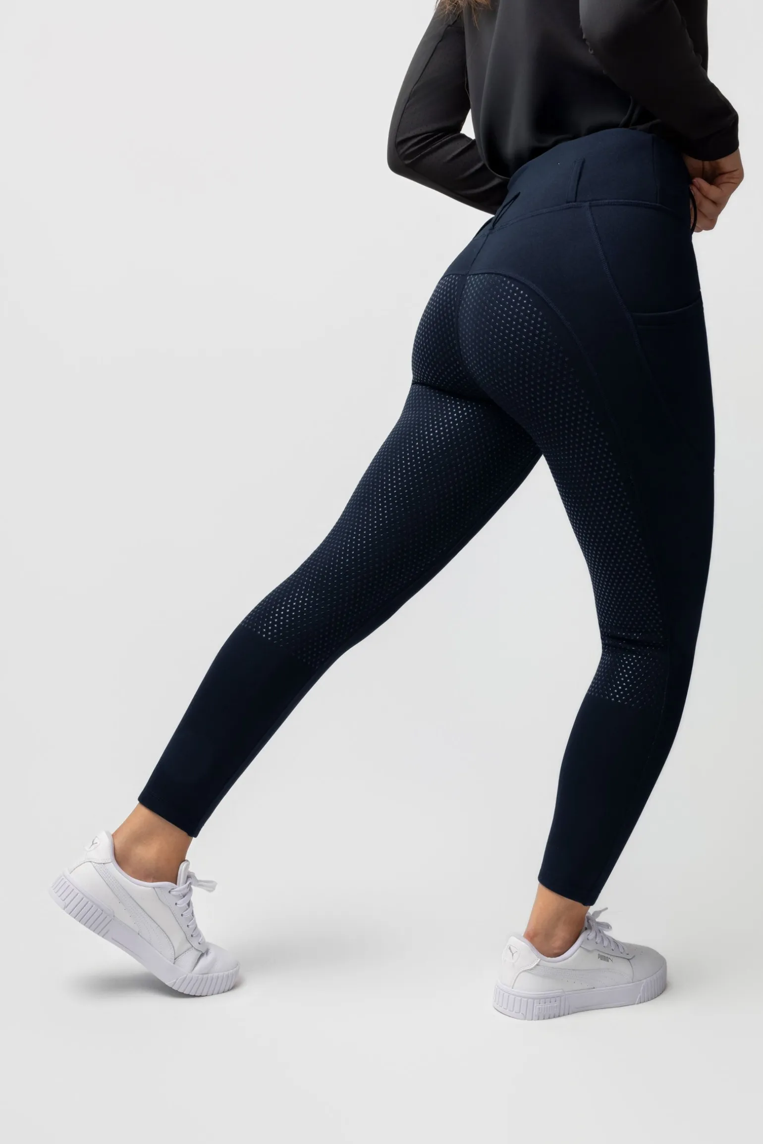 Greta Damen Thermo Vollbesatzreitleggings