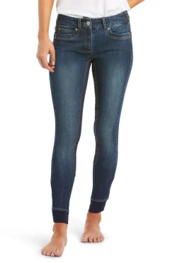 Halo Denim Damen Vollbesatzreithose