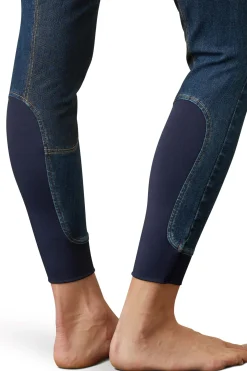 Halo Denim Damen Vollbesatzreithose