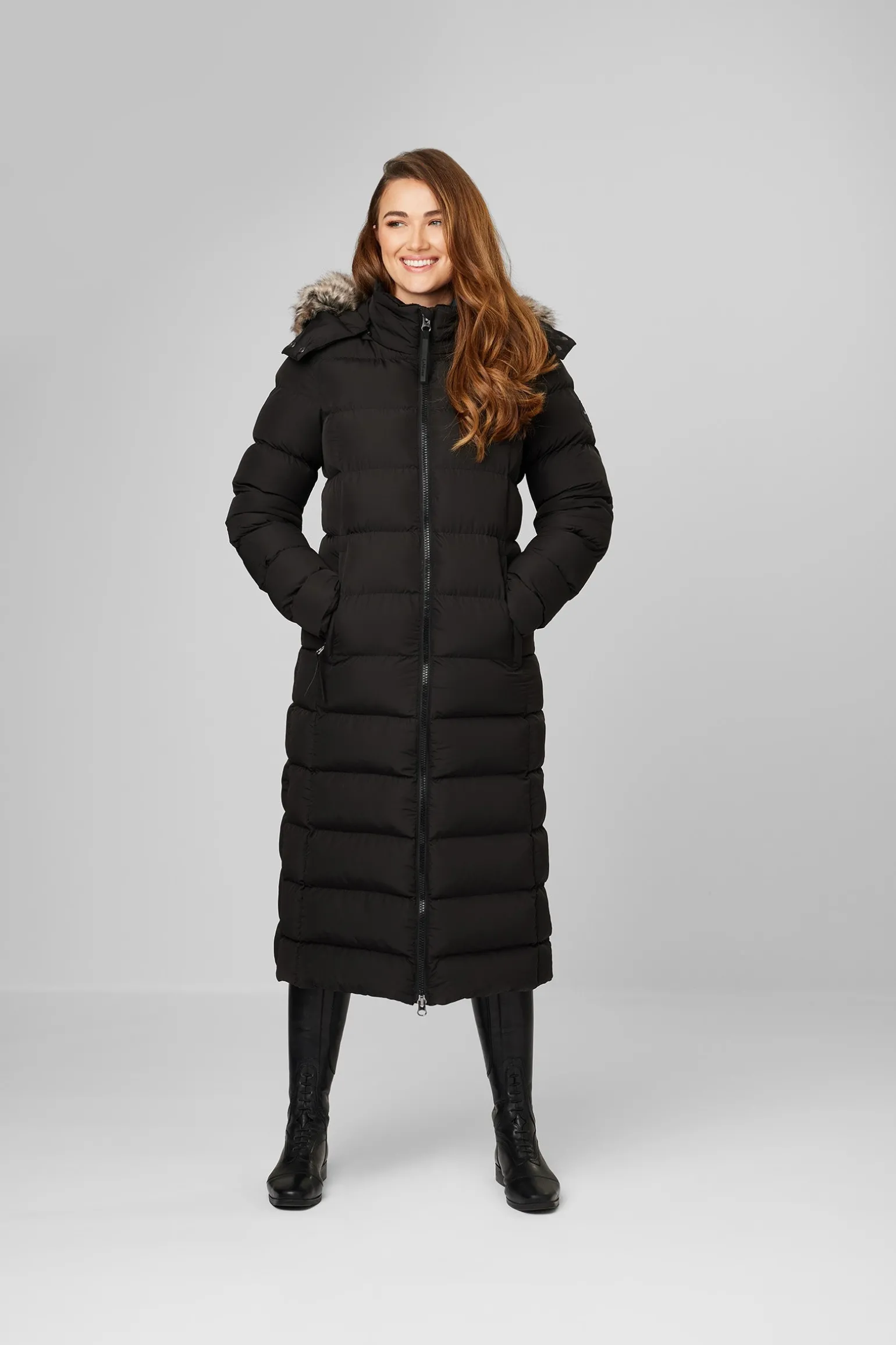 Harper Longline Puffermantel für Damen