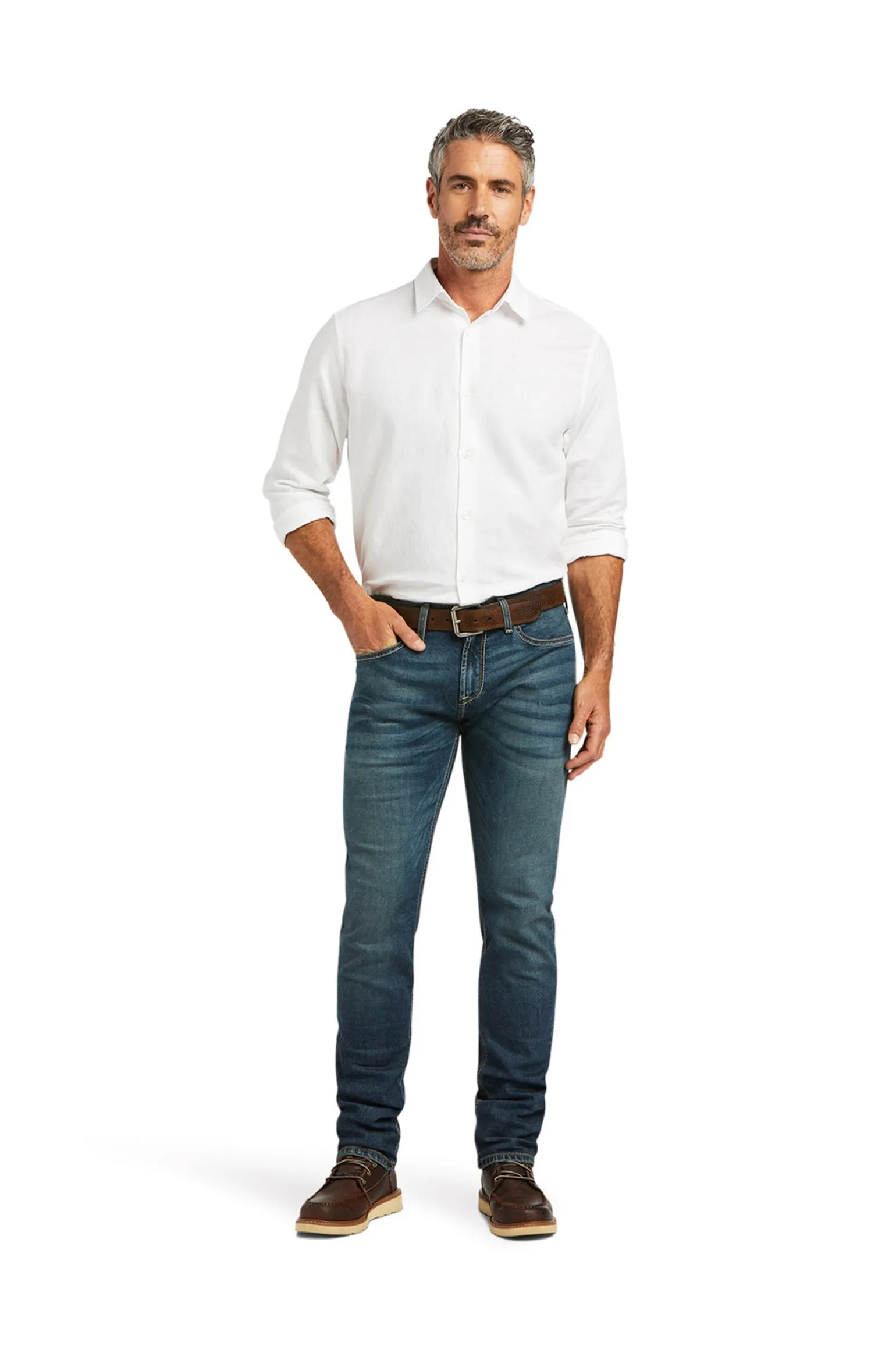 Herren M8 Modern Tekstretch Sebastian Slim Leg Jeans