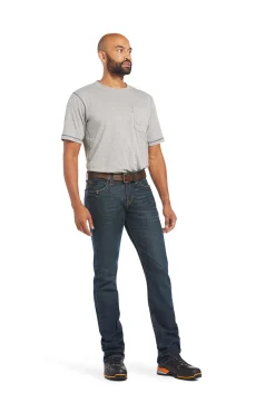 Herren Rebar M7 schmale Durastretch Straight Leg Jeans