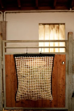 Heunetz mit Füllhilfe weiß, 3x3 cm Maschenweite