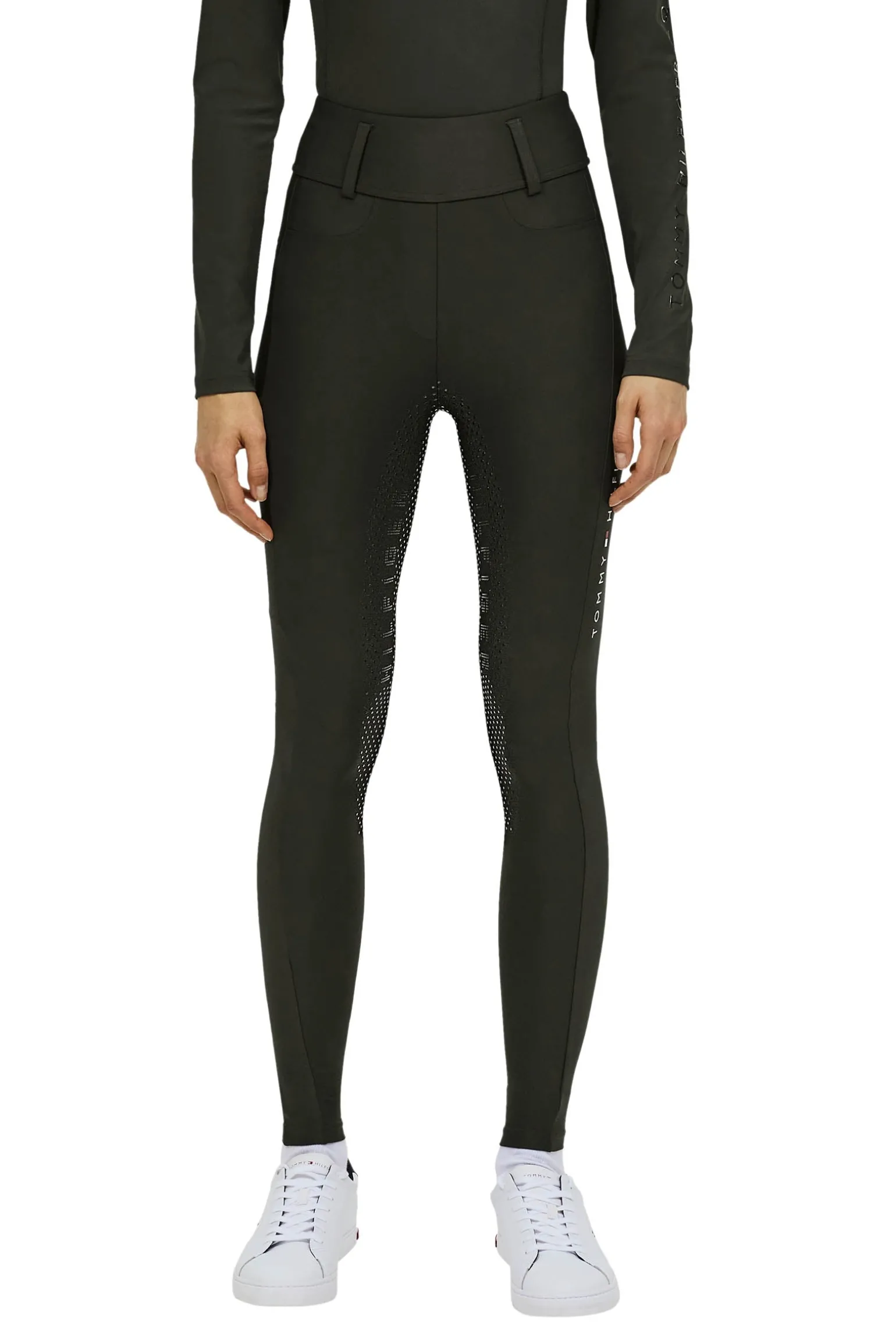 Highland Damen Hybrid-Vollbesatzreithose mit Silikon