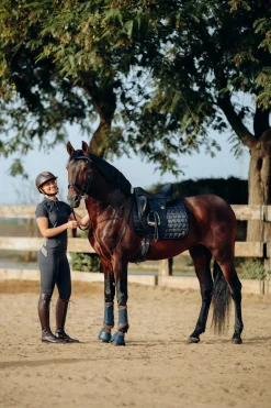 Houston Dressurschabracke mit Kunstfell