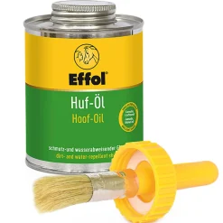 Huf-Öl mit Bürste, 475 ml