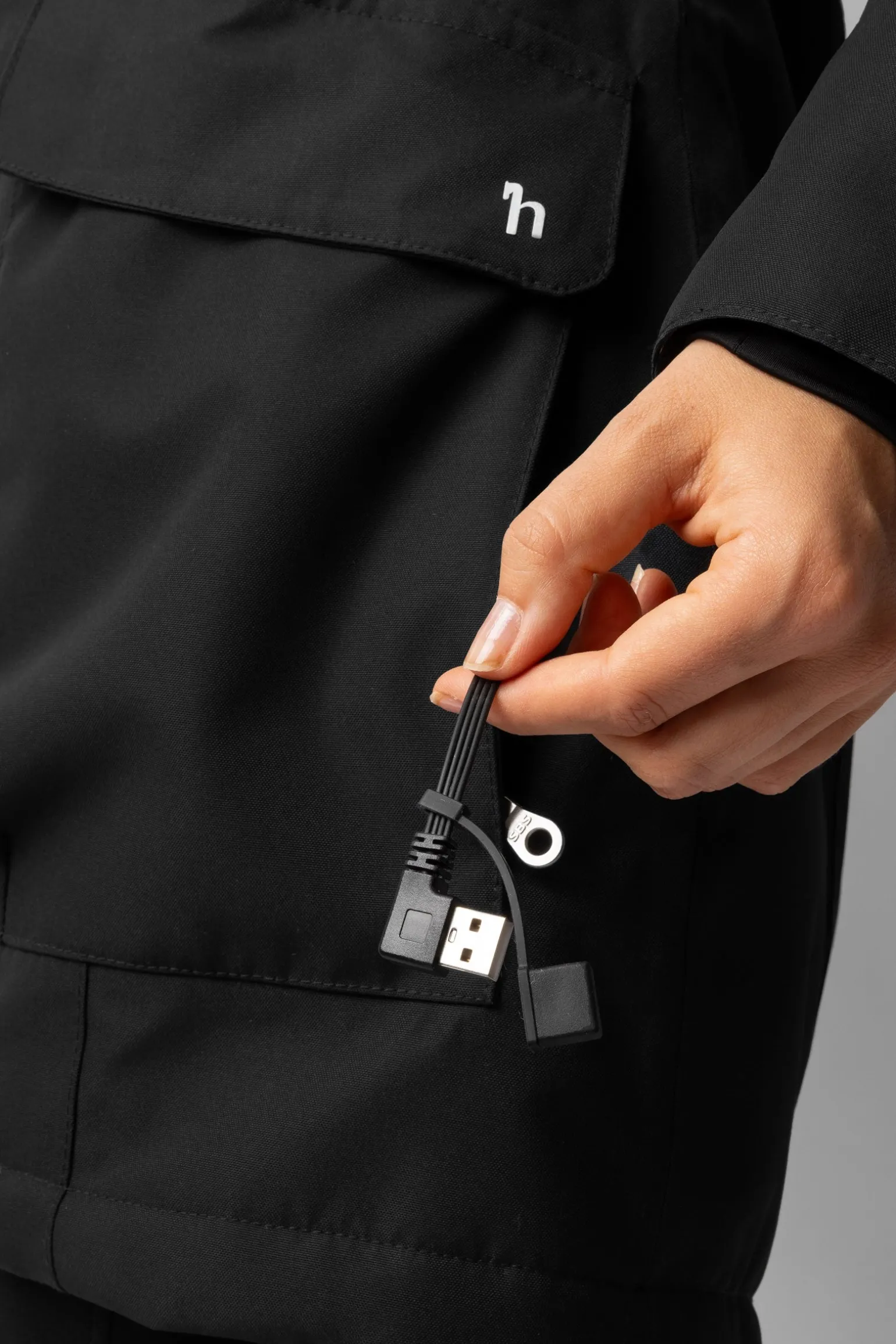 Jadine Dame beheizbare Winterreitjacke