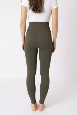 Janine Women's Nathlose Vollbesatz Tights mit Handytasche