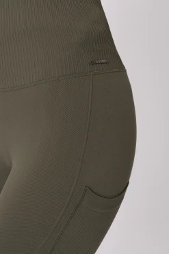 Janine Women's Nathlose Vollbesatz Tights mit Handytasche