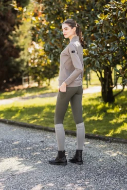 Janine Women's Nathlose Vollbesatz Tights mit Handytasche