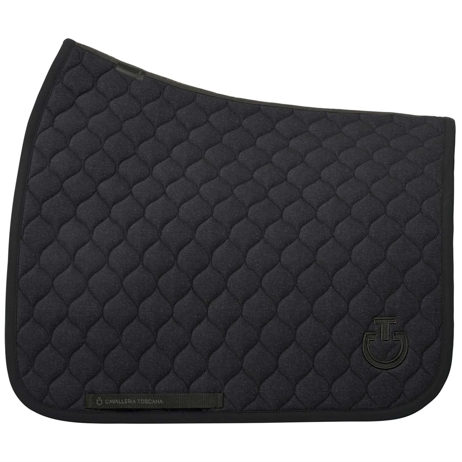 Jersey Dressurschabracke Rundgesteppt