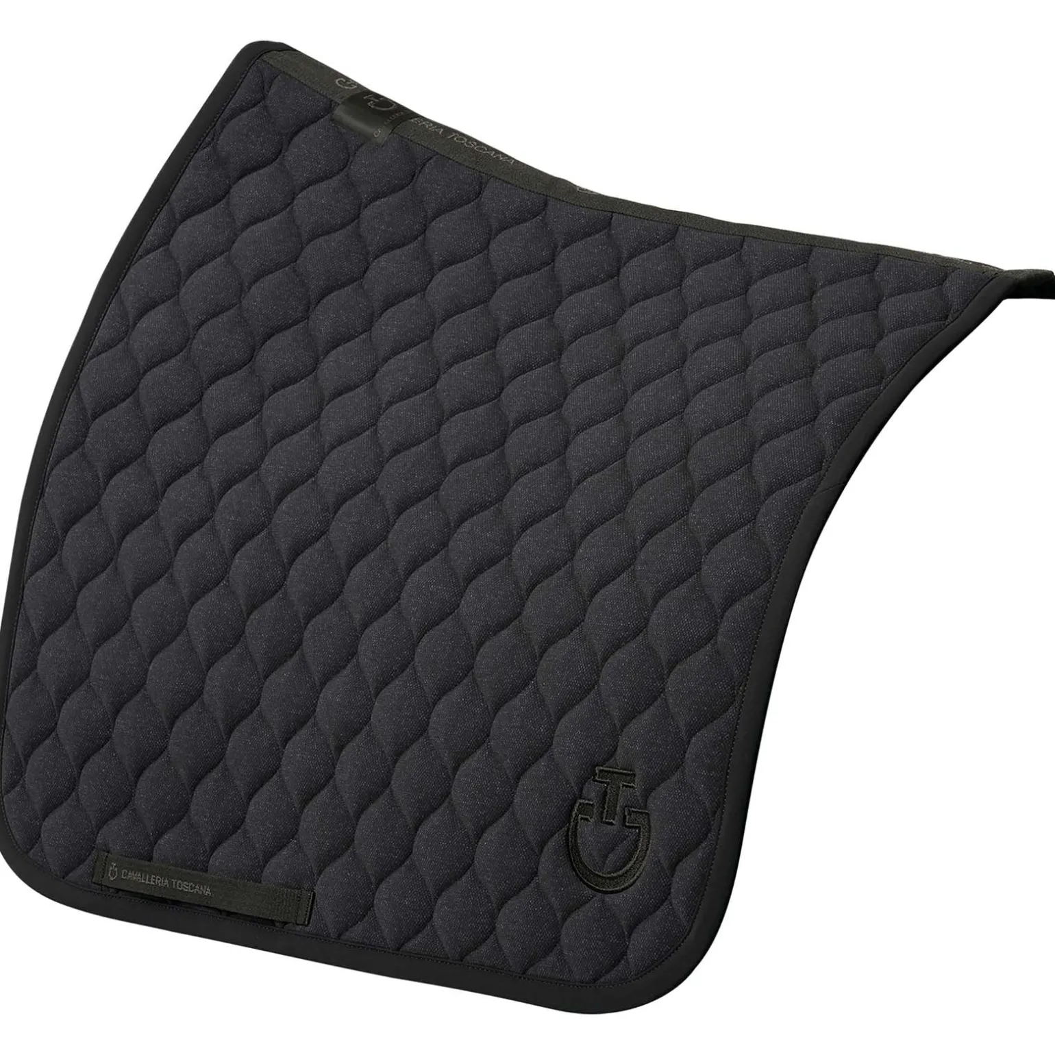 Jersey Dressurschabracke Rundgesteppt