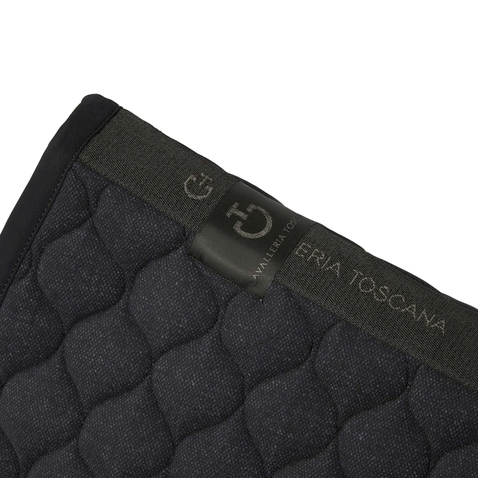 Jersey Dressurschabracke Rundgesteppt