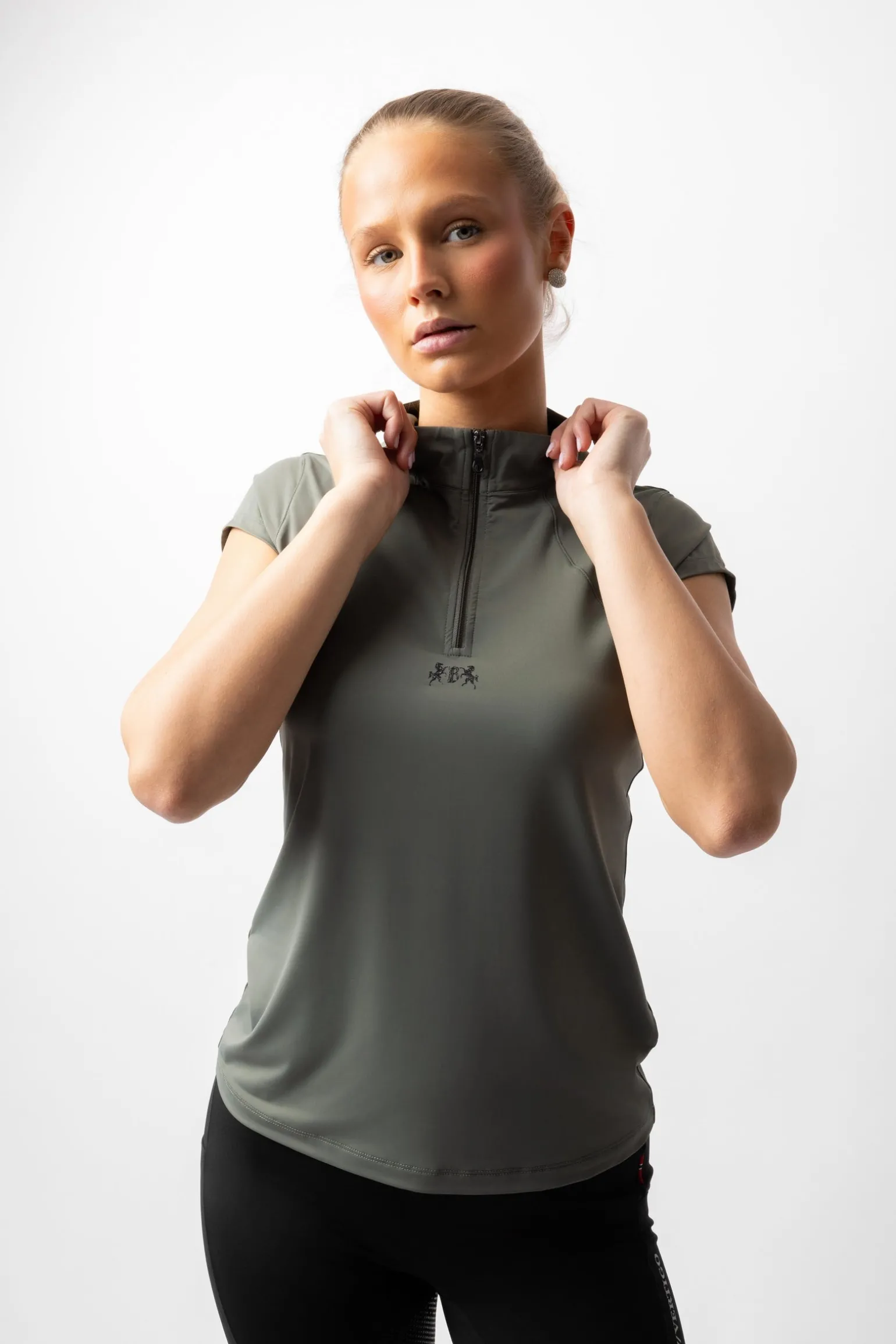 Joelle Damen-Trainingsshirt mit kurzen Ärmeln, UPF 40+