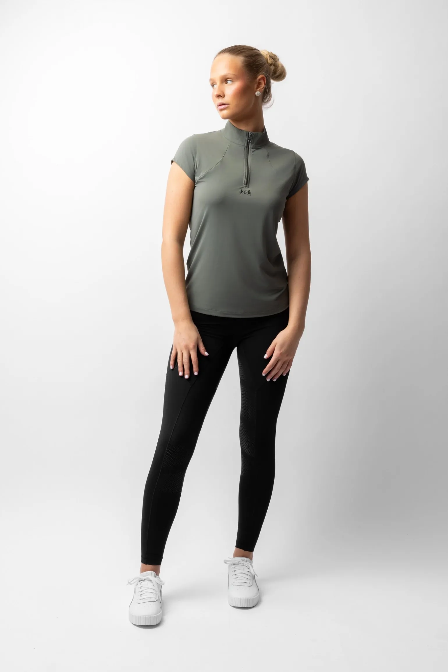 Joelle Damen-Trainingsshirt mit kurzen Ärmeln, UPF 40+