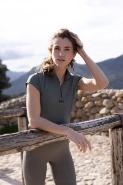 Joelle Damen-Trainingsshirt mit kurzen Ärmeln, UPF 40+