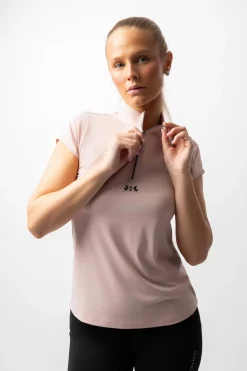 Joelle Damen-Trainingsshirt mit kurzen Ärmeln, UPF 40+