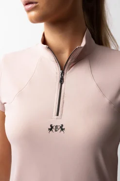 Joelle Damen-Trainingsshirt mit kurzen Ärmeln, UPF 40+