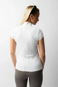 Joelle Damen-Trainingsshirt mit kurzen Ärmeln, UPF 40+