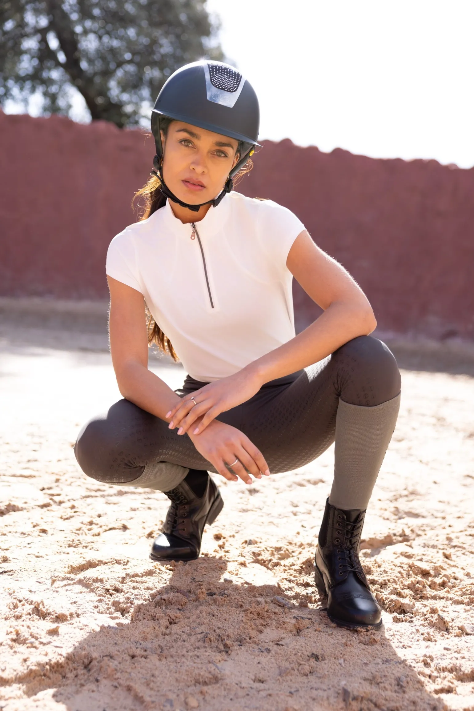 Joelle Damen-Trainingsshirt mit kurzen Ärmeln, UPF 40+