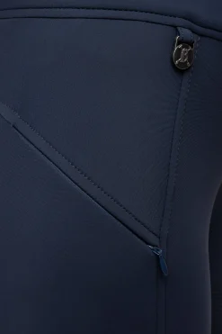 Justine Damen Thermoreithose mit Vollbesatz und Silikon Grip