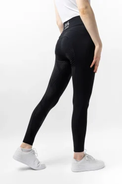 Justine Damen Thermoreithose mit Vollbesatz und Silikon Grip