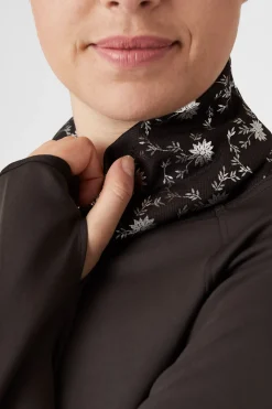 Kaitlin Damen Funktionssweatshirt mit Blumenkragen