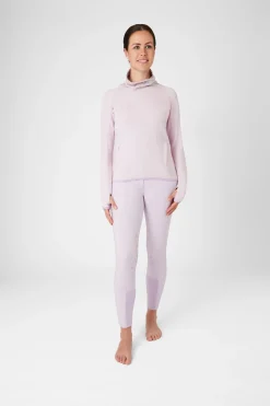 Kaitlin Damen Funktionssweatshirt mit Blumenkragen