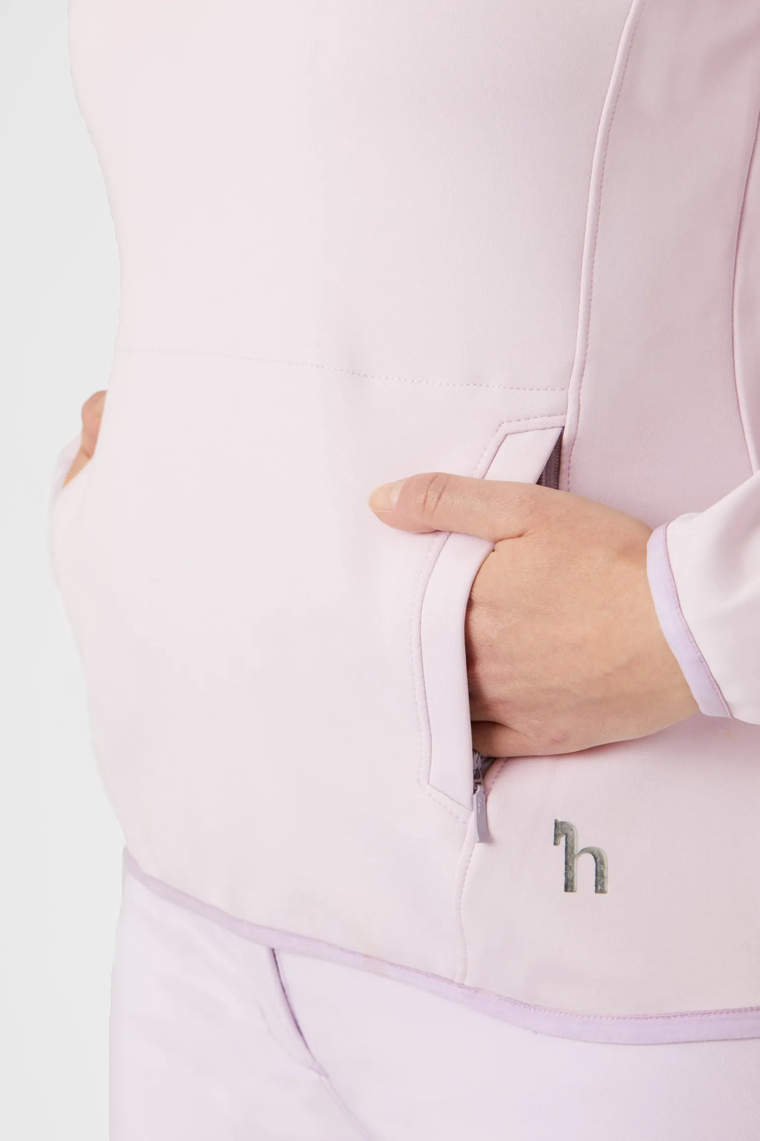 Kaitlin Damen Funktionssweatshirt mit Blumenkragen