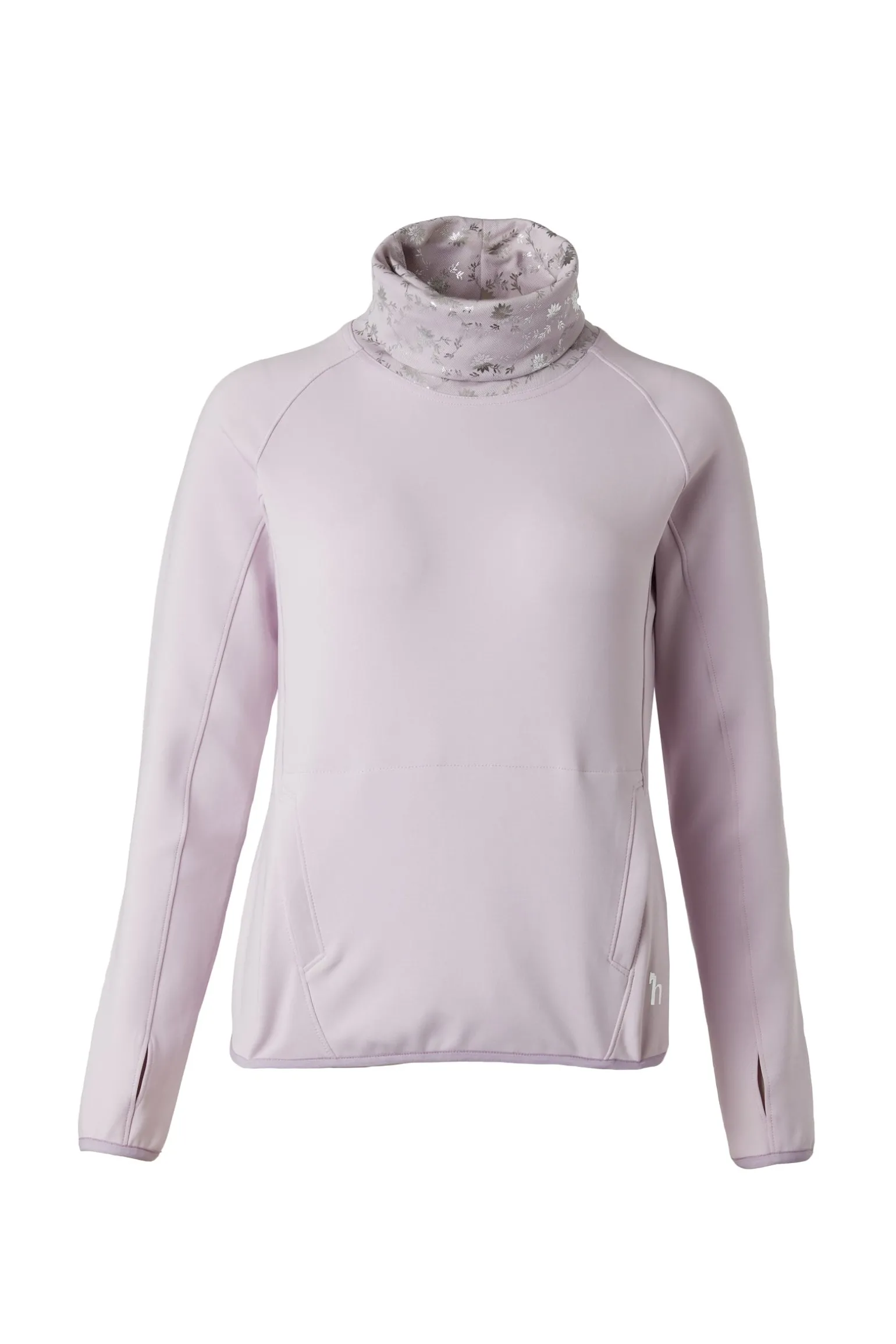 Kaitlin Damen Funktionssweatshirt mit Blumenkragen