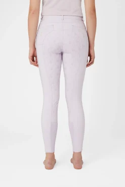 Kaitlin Damen Vollbesatzreithose mit Blumendetail