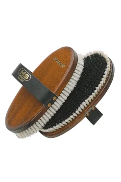 Kardätsche, schwarzes Perlon mit weißem Rand