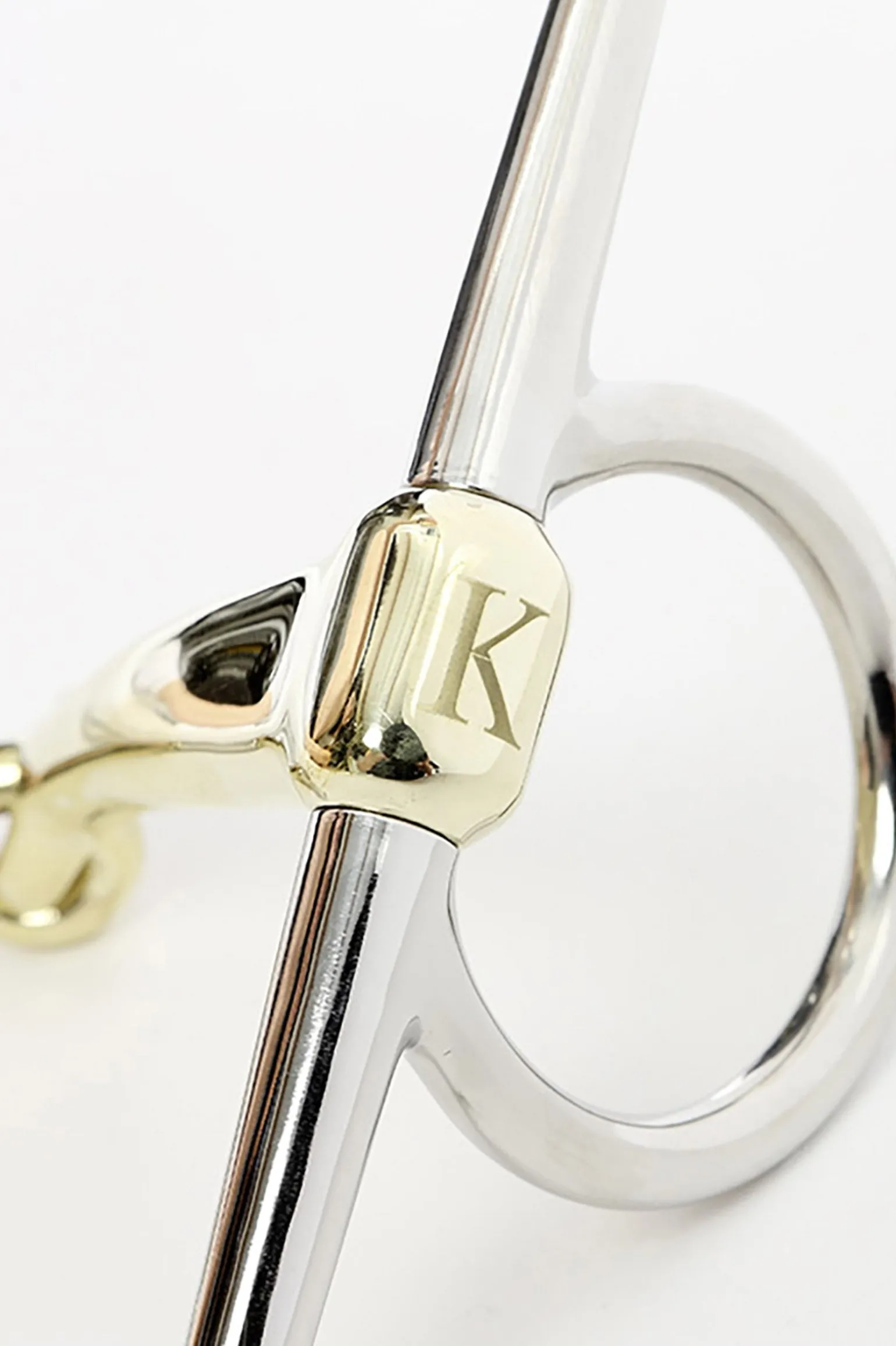 KavalBits Schenkeltrense, einfach gebrochen, 145mm