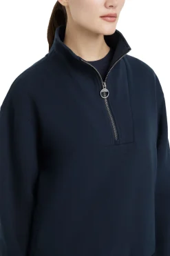 Keira Quarter Neck Sweatshirt