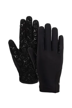 Kids Reithandschuhe mit Silikonprint