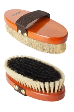 kleine natürliche Körperbürste